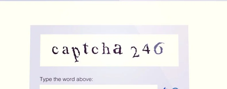 example of a CAPTCHA